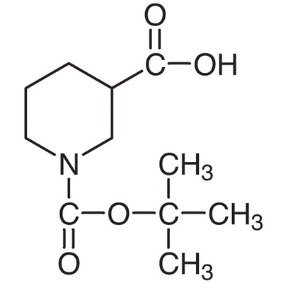 1-(tert-Butoxycarbonyl)-3-piperidinecarboxylic Acid&gt;97.0%(GC)(T)5g