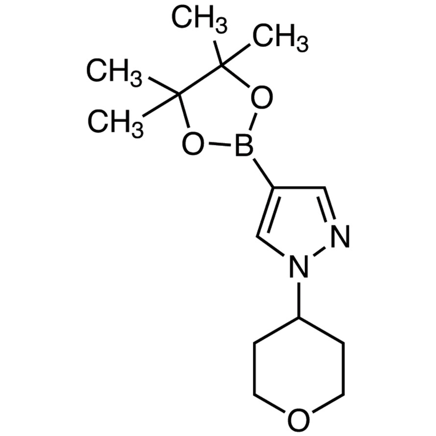 1-(Tetrahydro-2H-pyran-4-yl)-4-(4,4,5,5-tetramethyl-1,3,2-dioxaborolan-2-yl)-1H-pyrazole&gt;98.0%(GC)(T)1g
