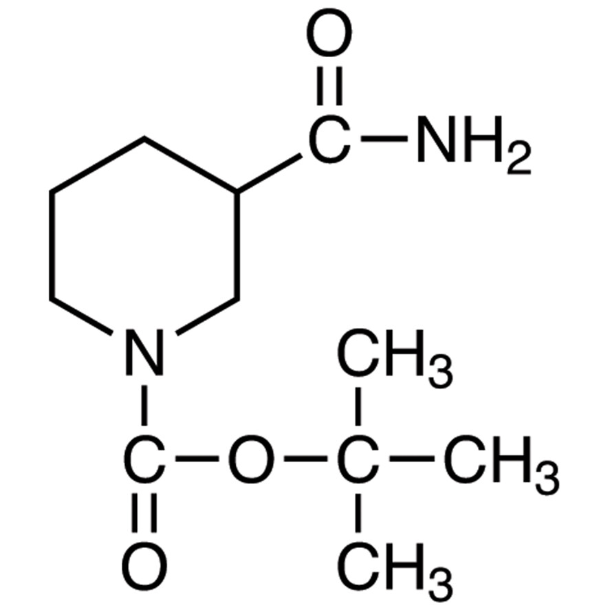 1-(tert-Butoxycarbonyl)-3-piperidinecarboxamide>98.0%(GC)1g