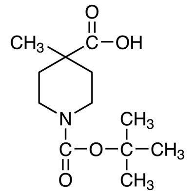 1-(tert-Butoxycarbonyl)-4-methylpiperidine-4-carboxylic Acid&gt;98.0%(GC)5g