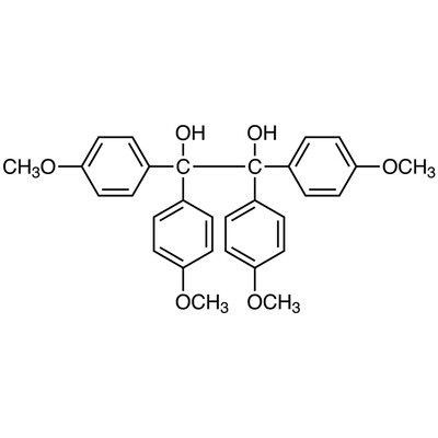1,1,2,2-Tetrakis(4-methoxyphenyl)-1,2-ethanediol&gt;96.0%(HPLC)1g