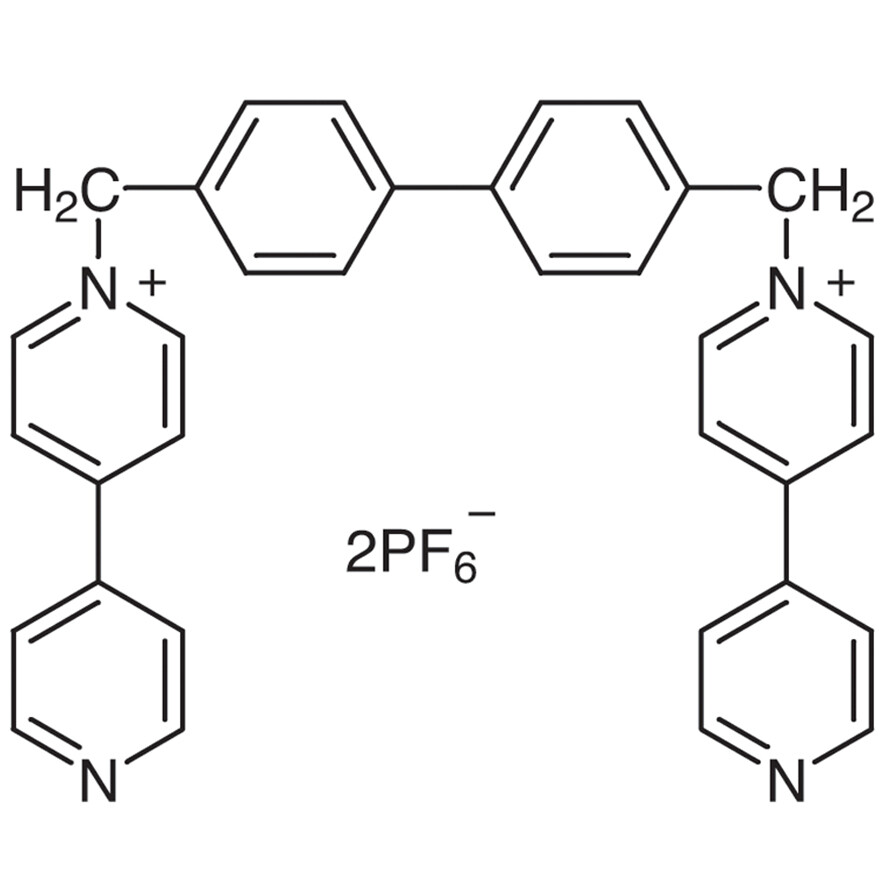 1,1'-[Biphenyl-4,4'-diylbis(methylene)]bis(4,4'-bipyridinium) Bis(hexafluorophosphate)>98.0%(HPLC)100mg
