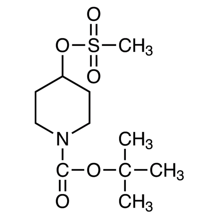 1-(tert-Butoxycarbonyl)-4-(methanesulfonyloxy)piperidine>98.0%(GC)5g