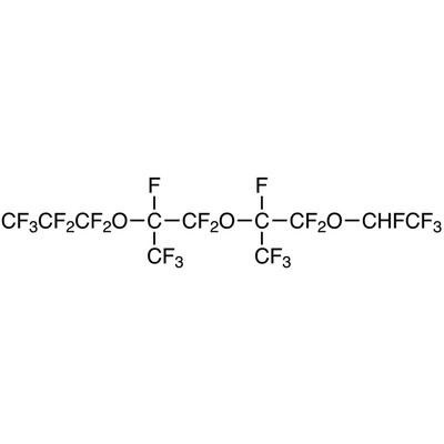 1,1,1,2,2,3,3-Heptafluoro-3-[[1,1,1,2,3,3-hexafluoro-3-[[1,1,1,2,3,3-hexafluoro-3-(1,2,2,2-tetrafluoroethoxy)propan-2-yl]oxy]propan-2-yl]oxy]propane&gt;90.0%(GC)25g