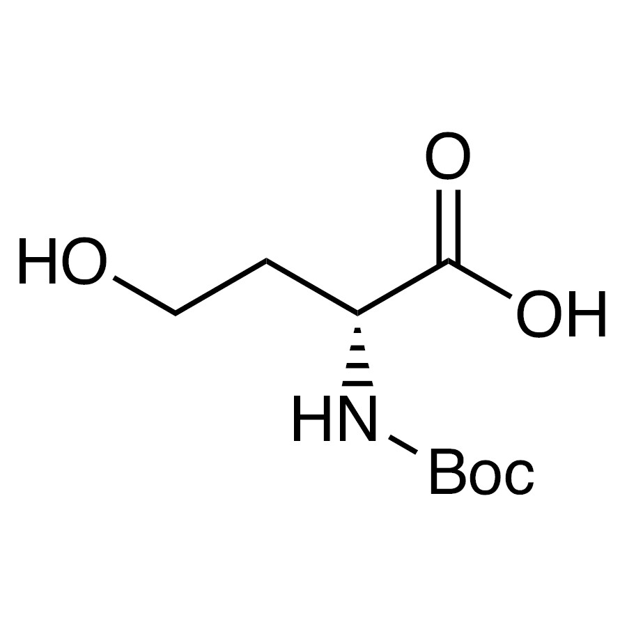 (tert-Butoxycarbonyl)-D-homoserine>95.0%(T)(HPLC)1g