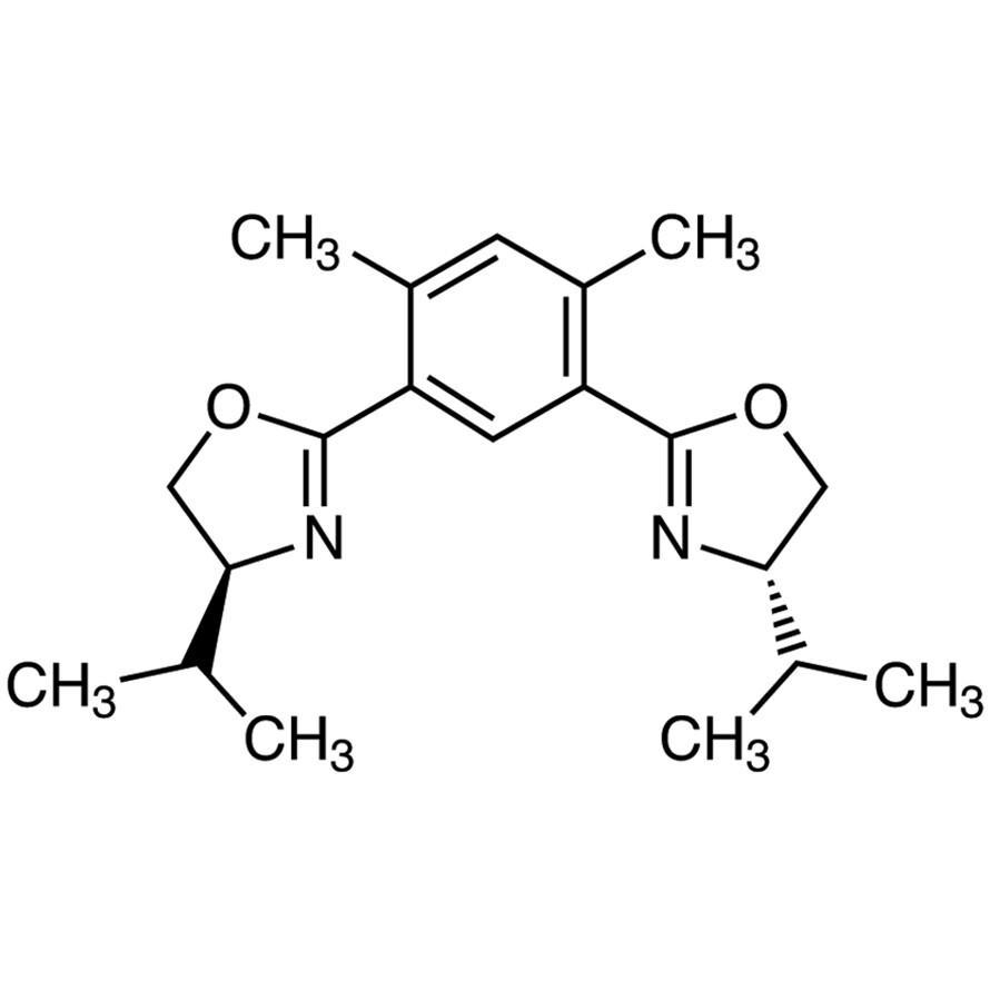 (S,S)-4,6-Bis(4-isopropyl-2-oxazolin-2-yl)-m-xylene>93.0%(GC)20mg