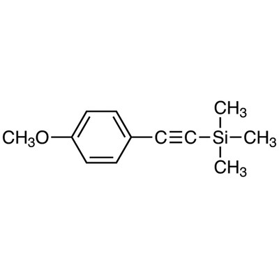[(4-Methoxyphenyl)ethynyl]trimethylsilane&gt;97.0%(GC)1g