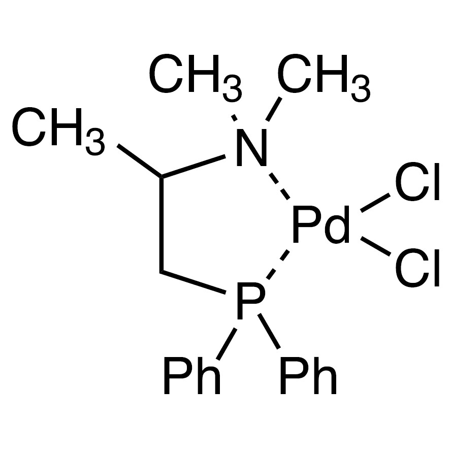 [(2-Dimethylamino)propyldiphenylphosphine]palladium(II) Dichloride>98.0%(T)250mg