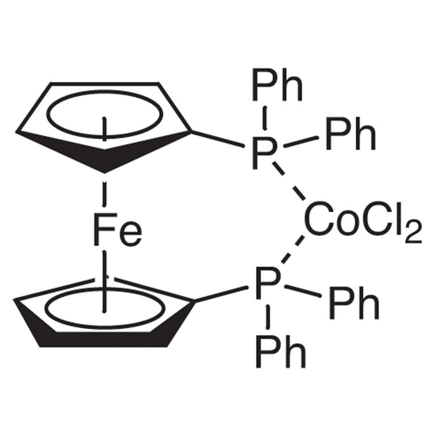 [1,1&#39;-Bis(diphenylphosphino)ferrocene]cobalt(II) Dichloride&gt;98.0%(T)5g