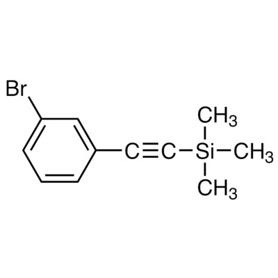 [(3-Bromophenyl)ethynyl]trimethylsilane&gt;95.0%(GC)1g