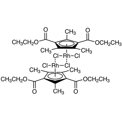 [1,3-Bis(ethoxycarbonyl)-2,4,5-trimethylcyclopentadien-1-yl]rhodium(III) Dichloride Dimer&gt;95.0%(T)200mg