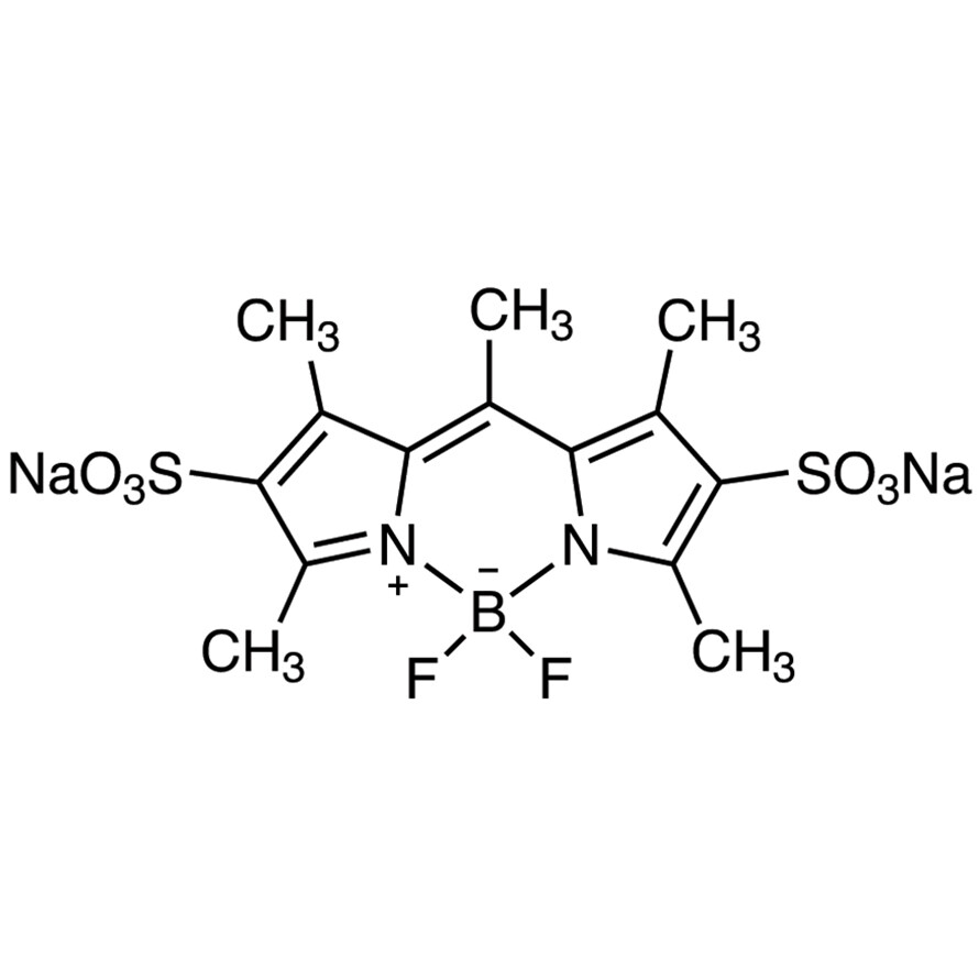[[(3,5-Dimethyl-4-sulfo-1H-pyrrol-2-yl)(3,5-dimethyl-4-sulfo-2H-pyrrol-2-ylidene)methyl]methane](difluoroborane) Disodium Salt&gt;96.0%(HPLC)200mg