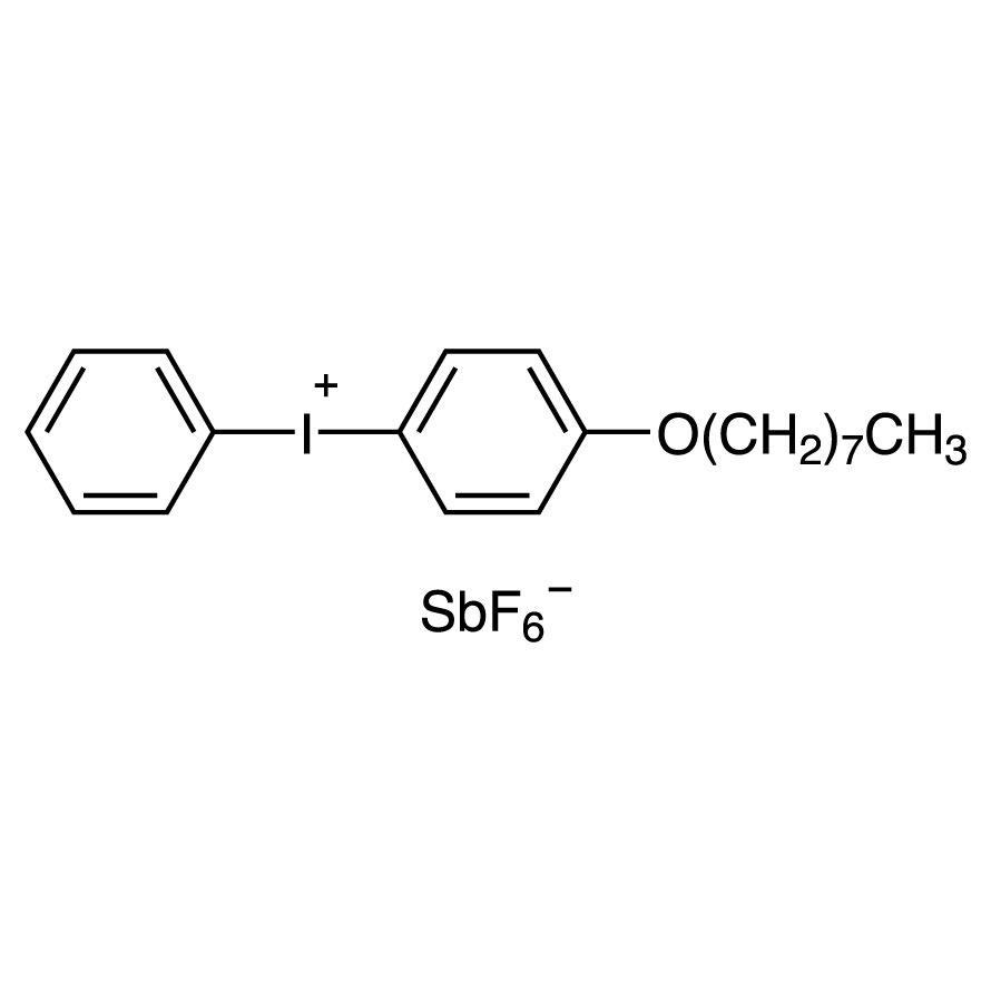 [4-(Octyloxy)phenyl](phenyl)iodonium Hexafluoroantimonate>98.0%(HPLC)(qNMR)5g