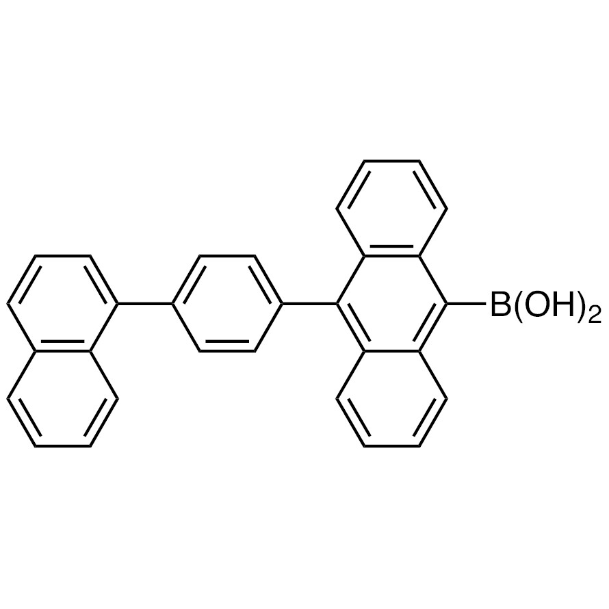 [10-[4-(Naphthalen-1-yl)phenyl]anthracen-9-yl]boronic Acid (contains varying amounts of Anhydride)&gt;98.0%(HPLC)1g
