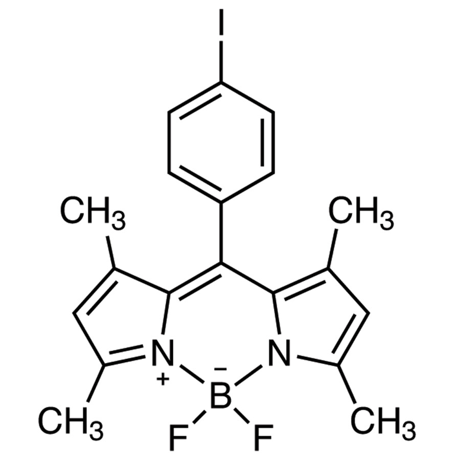[1-[(3,5-Dimethyl-1H-pyrrol-2-yl)(3,5-dimethyl-2H-pyrrol-2-ylidene)methyl]-4-iodobenzene](difluoroborane)>98.0%(HPLC)1g