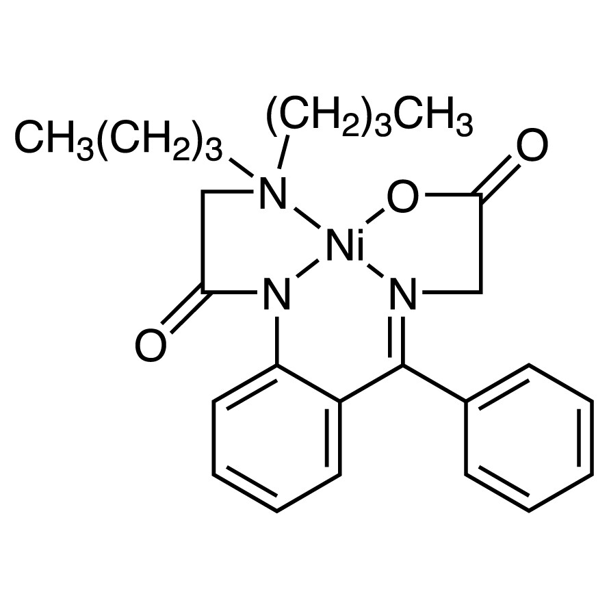 [N-[alpha-[2-(Dibutylglycinamido)phenyl]benzylidene]glycinato]nickel&gt;95.0%(T)100mg