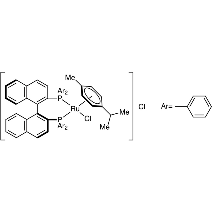 [RuCl(p-cymene)((S)-binap)]Cl>90.0%(HPLC)200mg