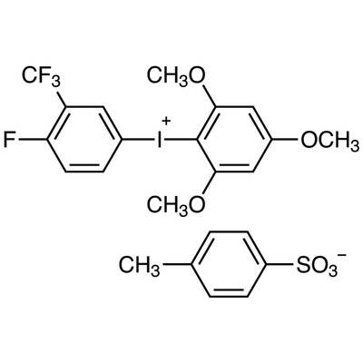 [4-Fluoro-3-(trifluoromethyl)phenyl](2,4,6-trimethoxyphenyl)iodonium p-Toluenesulfonate&gt;97.0%(HPLC)200mg