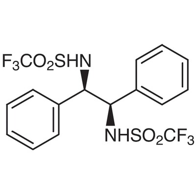 (R,R)-N,N&#39;-Bis(trifluoromethanesulfonyl)-1,2-diphenylethylenediamine&gt;98.0%(GC)1g
