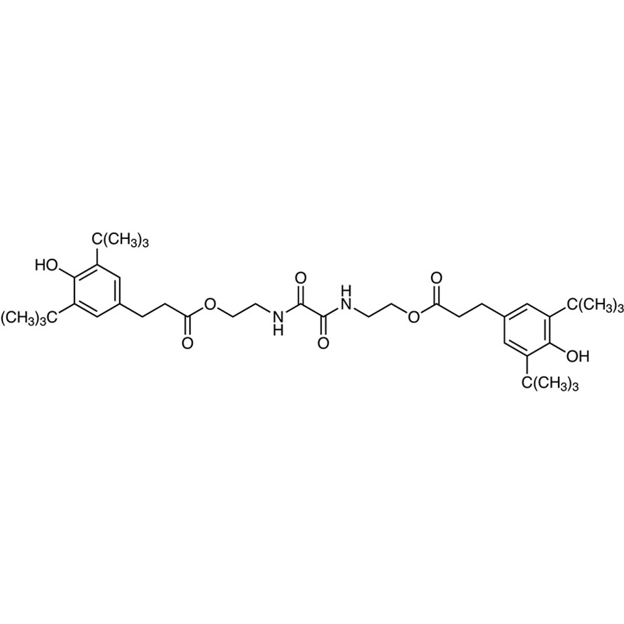 [Oxalylbis(azanediyl)]bis(ethane-2,1-diyl) Bis[3-(3,5-di-tert-butyl-4-hydroxyphenyl)propanoate]&gt;98.0%(HPLC)(N)25g