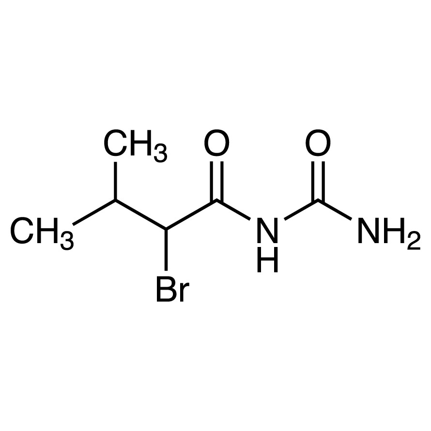 1-(2-Bromoisovaleryl)urea&gt;98.0%(T)25g