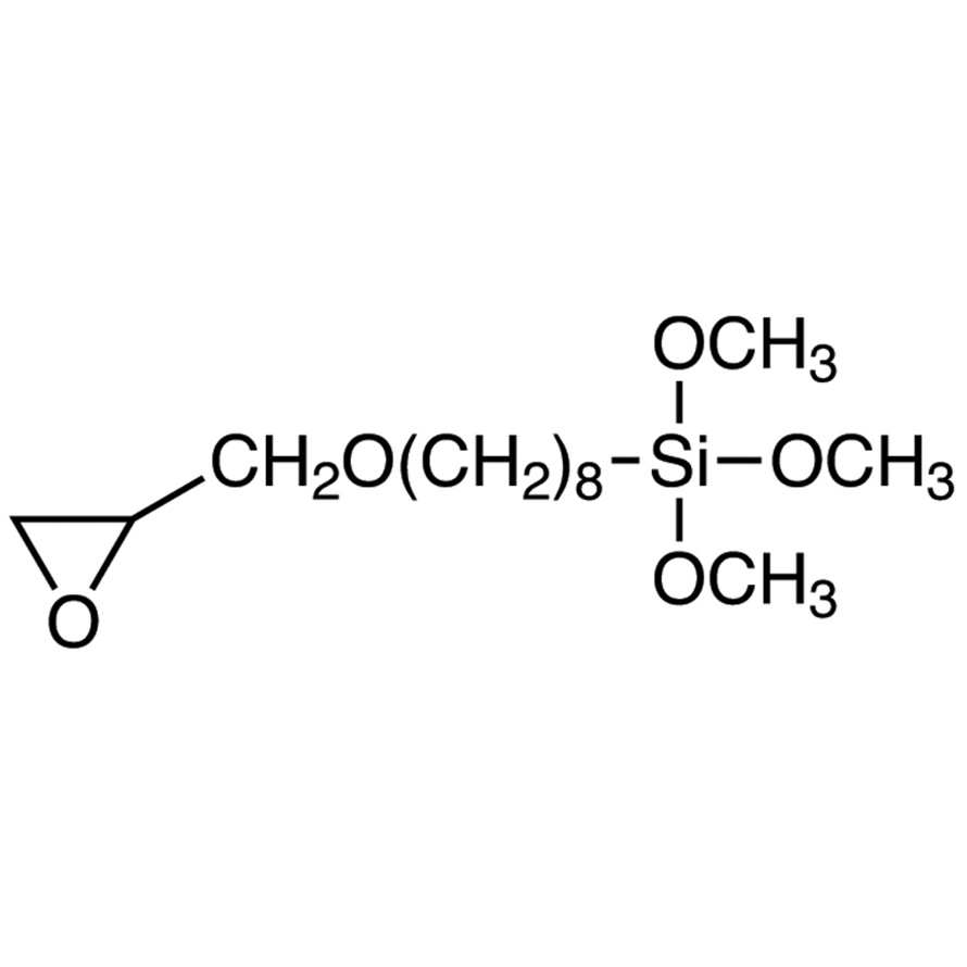 [8-(Glycidyloxy)-n-octyl]trimethoxysilane>97.0%(GC)25g