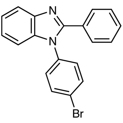 1-(4-Bromophenyl)-2-phenylbenzimidazole&gt;98.0%(GC)(T)1g
