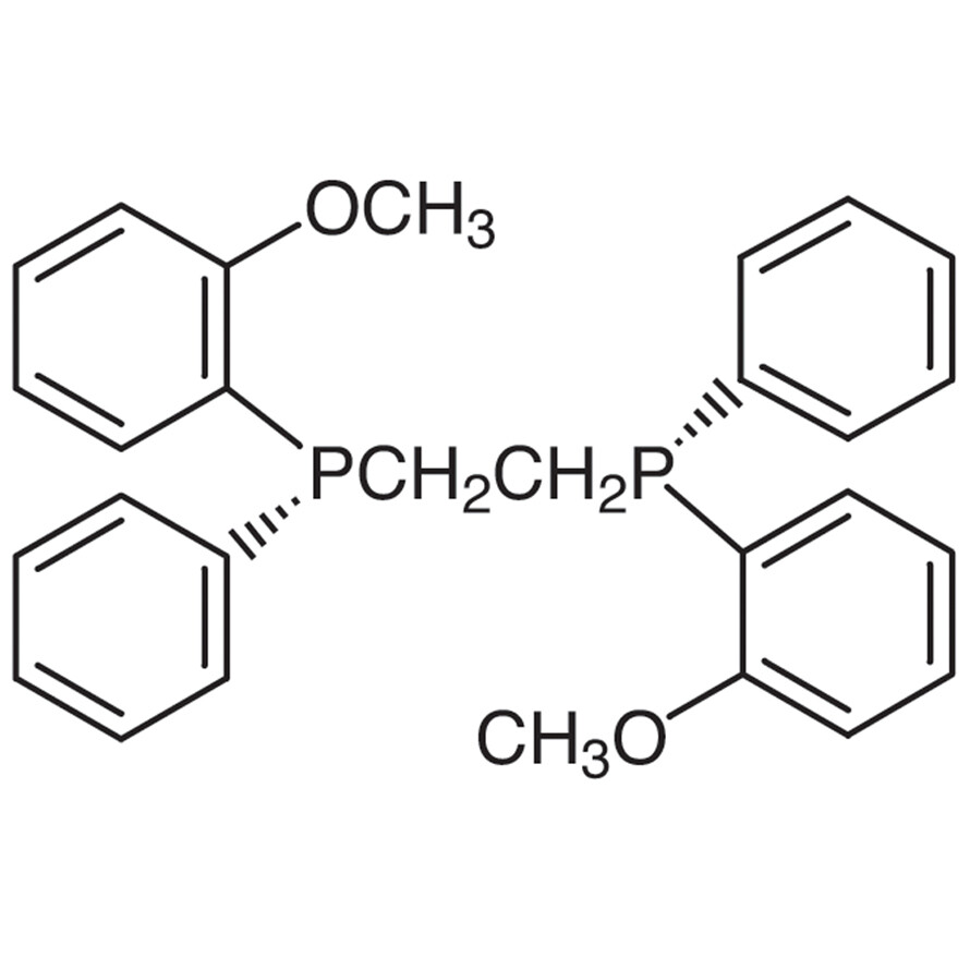 (R,R)-1,2-Bis[(2-methoxyphenyl)phenylphosphino]ethane&gt;97.0%(GC)(T)100mg