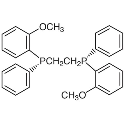 (R,R)-1,2-Bis[(2-methoxyphenyl)phenylphosphino]ethane&gt;97.0%(GC)(T)100mg