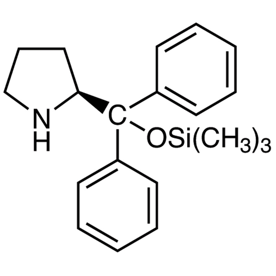 (S)-(-)-alpha,alpha-Diphenyl-2-pyrrolidinemethanol Trimethylsilyl Ether>98.0%(GC)(T)5g