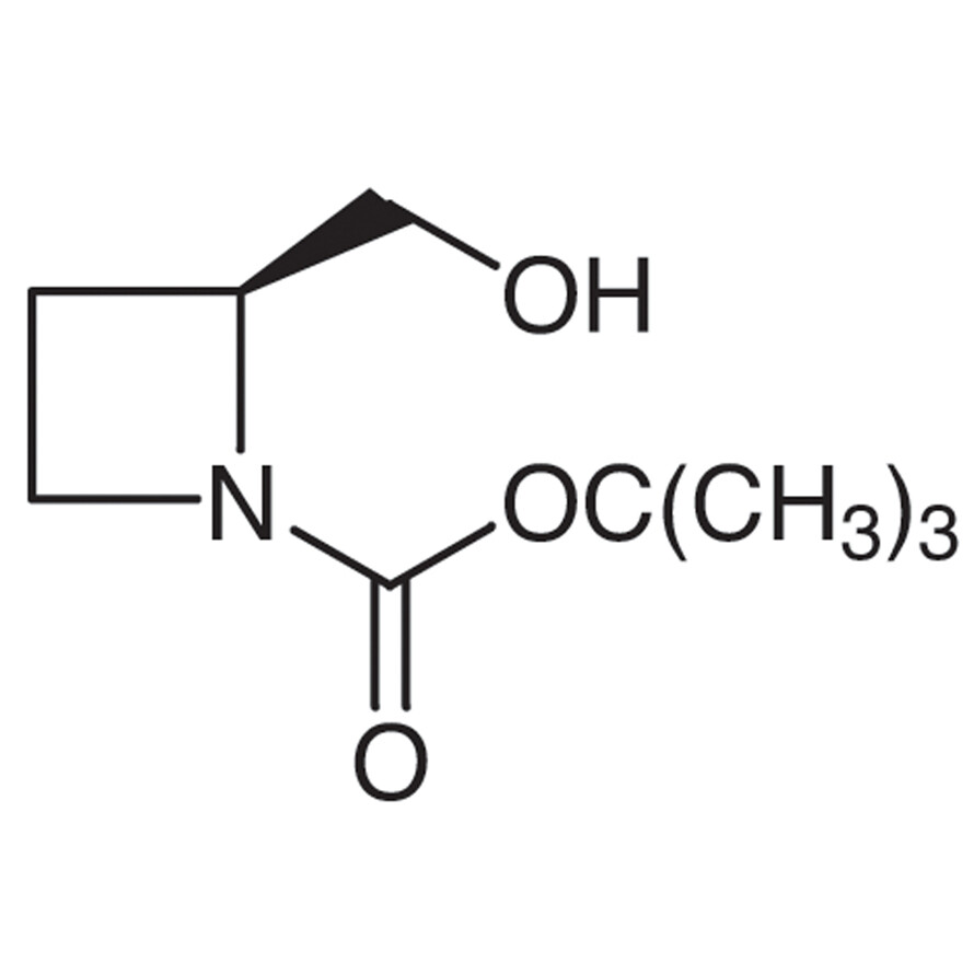 (S)-1-(tert-Butoxycarbonyl)-2-azetidinemethanol>95.0%(GC)100mg