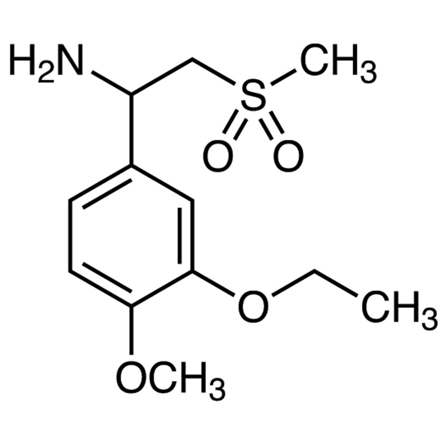 1-(3-Ethoxy-4-methoxyphenyl)-2-(methylsulfonyl)ethanamine&gt;98.0%(GC)(T)1g