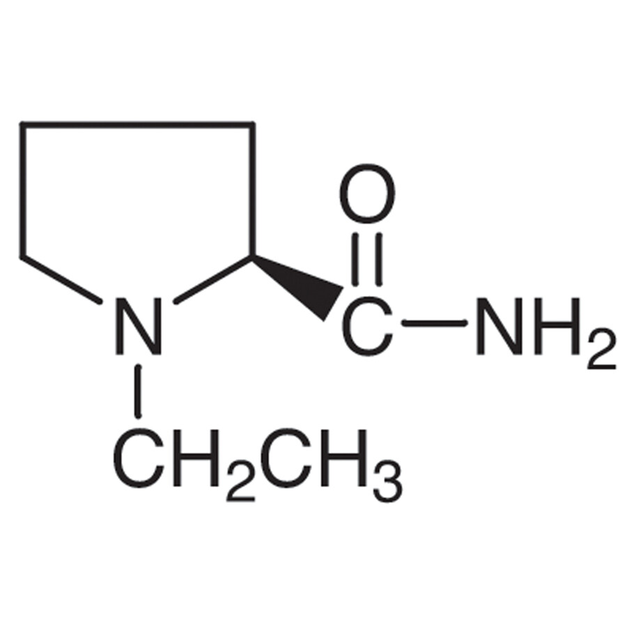 (S)-(-)-1-Ethyl-2-pyrrolidinecarboxamide&gt;98.0%(GC)(T)1g