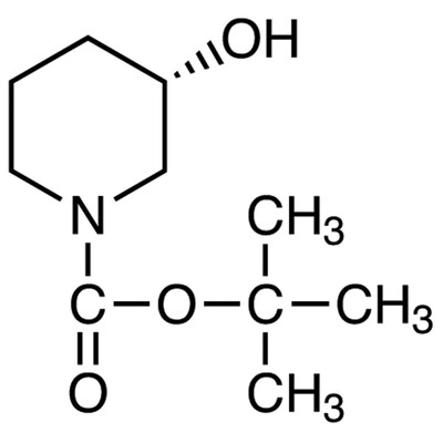 (S)-1-(tert-Butoxycarbonyl)-3-hydroxypiperidine&gt;98.0%(GC)1g