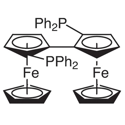 (R,R&#39;&#39;)-2,2&#39;&#39;-Bis(diphenylphosphino)-1,1&#39;&#39;-biferrocene&gt;98.0%(T)500mg
