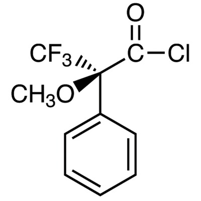 (S)-(+)-alpha-Methoxy-alpha-(trifluoromethyl)phenylacetyl Chloride (ca. 18% in Dichloromethane, ca. 1.0mol/L) [for Determination of the optical purity of Alcohols and Amines]5g