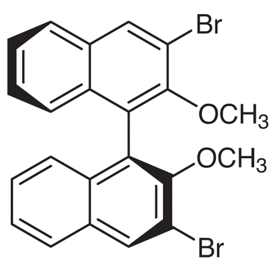 (S)-3,3&#39;-Dibromo-2,2&#39;-dimethoxy-1,1&#39;-binaphthyl&gt;98.0%(GC)200mg