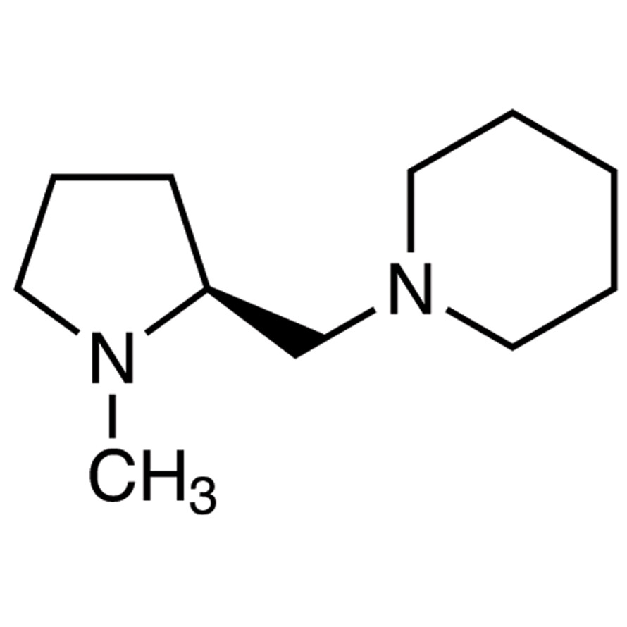 (S)-(-)-1-Methyl-2-(1-piperidinomethyl)pyrrolidine>97.0%(GC)(T)1g