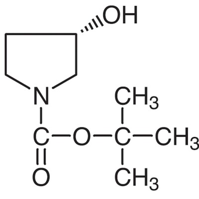 (S)-1-(tert-Butoxycarbonyl)-3-pyrrolidinol&gt;98.0%(GC)5g