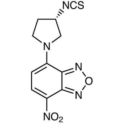 (S)-(+)-NBD-Py-NCS [=(S)-(+)-4-(3-Isothiocyanatopyrrolidin-1-yl)-7-nitro-2,1,3-benzoxadiazole] [HPLC Labeling Reagent for e.e. Determination]&gt;98.0%(HPLC)100mg
