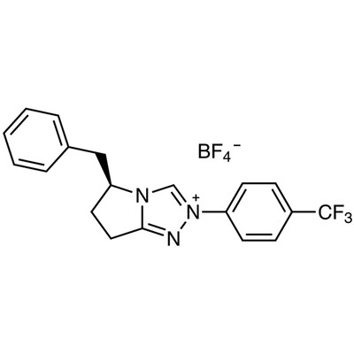 (S)-Benzyl-2-[4-(trifluoromethyl)phenyl]-6,7-dihydro-5H-pyrrolo[2,1-c][1,2,4]triazolium Tetrafluoroborate&gt;97.0%(N)200mg