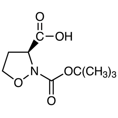 (S)-2-(tert-Butoxycarbonyl)isoxazolidine-3-carboxylic Acid&gt;98.0%(HPLC)100mg