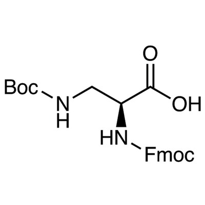 (S)-3-(tert-Butoxycarbonylamino)-2-[(9H-fluoren-9-ylmethoxy)carbonylamino]propionic Acid&gt;97.0%(T)(HPLC)5g