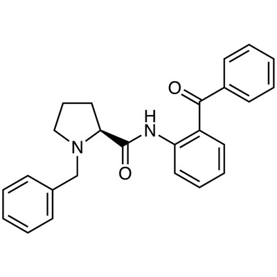 (S)-N-(2-Benzoylphenyl)-1-benzylpyrrolidine-2-carboxamide&gt;98.0%(HPLC)1g