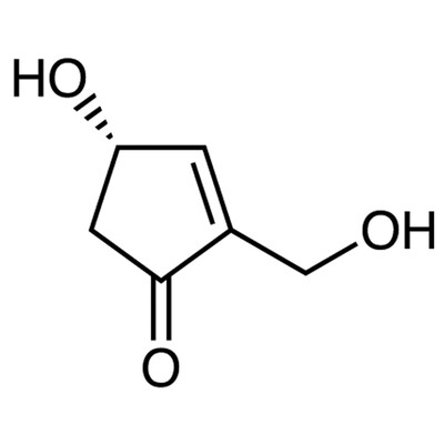 (S)-4-Hydroxy-2-(hydroxymethyl)-2-cyclopenten-1-one&gt;90.0%(GC)50mg