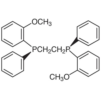(S,S)-1,2-Bis[(2-methoxyphenyl)phenylphosphino]ethane&gt;97.0%(GC)(T)100mg
