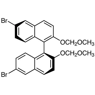 (S)-6,6&#39;-Dibromo-2,2&#39;-bis(methoxymethoxy)-1,1&#39;-binaphthyl&gt;98.0%(HPLC)(T)5g