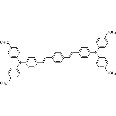 (E,E)-1,4-Bis[4-[bis(4-methoxyphenyl)amino]styryl]benzene&gt;98.0%(HPLC)(N)25g