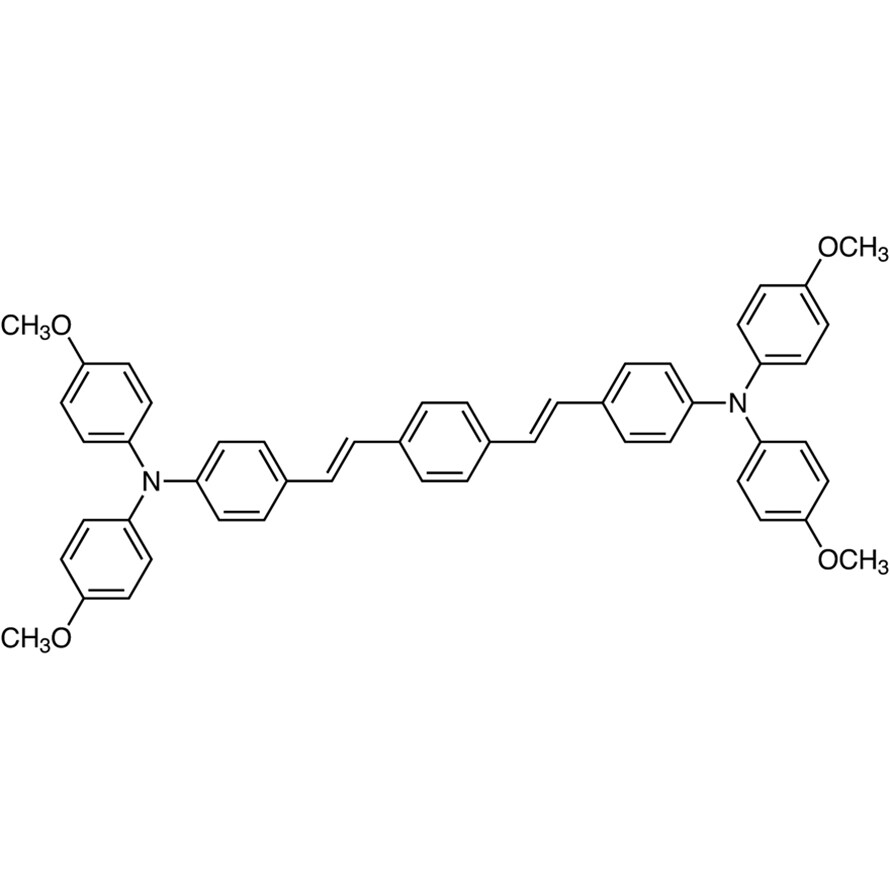 (E,E)-1,4-Bis[4-[bis(4-methoxyphenyl)amino]styryl]benzene&gt;98.0%(HPLC)(N)5g