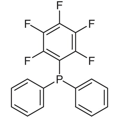 (Pentafluorophenyl)diphenylphosphine&gt;93.0%(T)1g